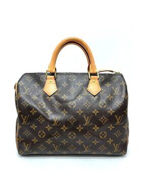Louis Vuitton Boston Bag Speedy 30 Monogram Canvas Brown
